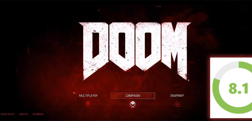 Doom 2016 Rating 8.1