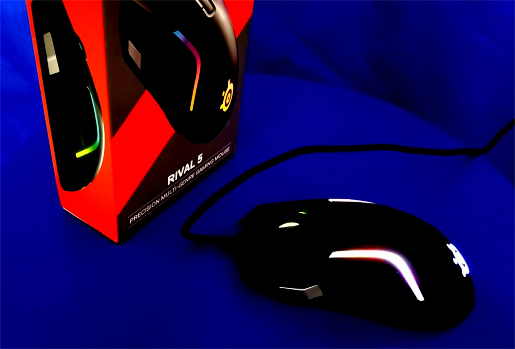 Rival 5 Mouse Lighting